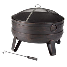 Load image into Gallery viewer, Santiago Deep bowl Firepit -  Outdoor heating

