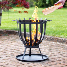 Load image into Gallery viewer, El Clasico Fire basket - Outdoor heating - Havana - Smart Garden - H42cm x W34cm x D34cm - Log wood burner
