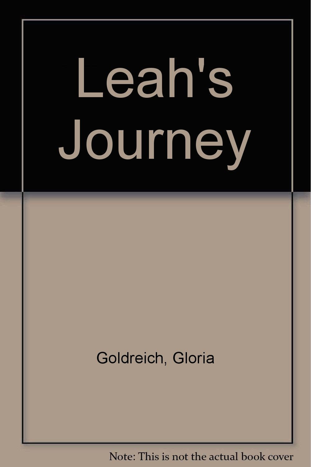 Leah's Journey Goldreich, Gloria