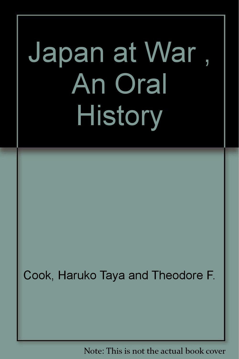 Japan at War - an Oral History