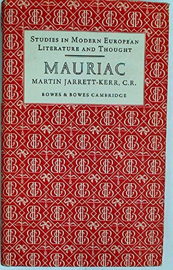 Fran?ois Mauriac. [Unknown Binding]