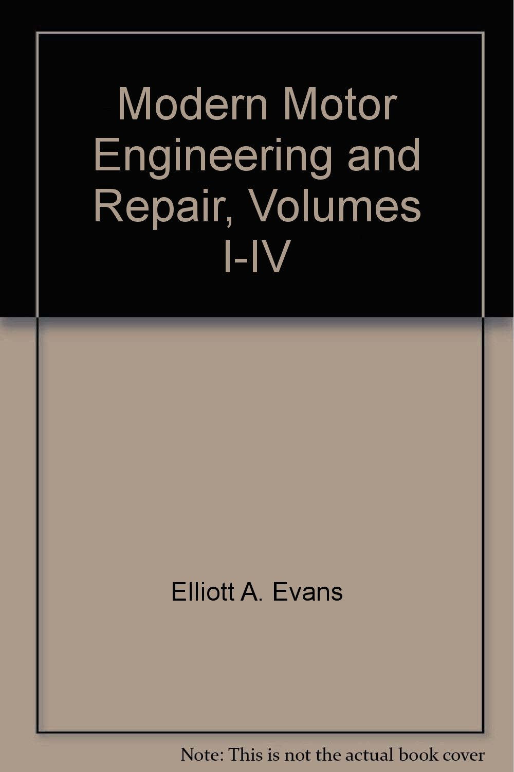 Modern Motor Engineering And Repair