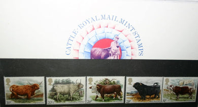 Cattle Royal Mail Mint Stamp Sealed Collectors Set No.151 Issue 9 Mar 1984