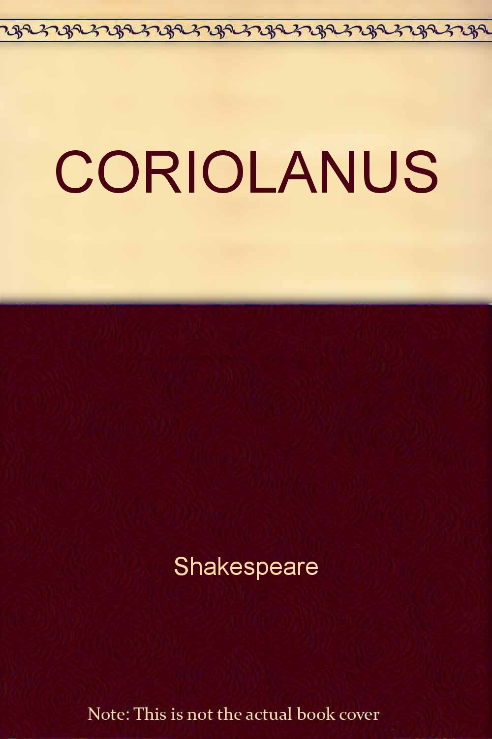 CORIOLANUS [Hardcover] Shakespeare