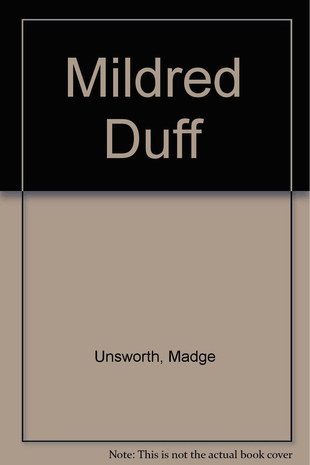 Mildred Duff