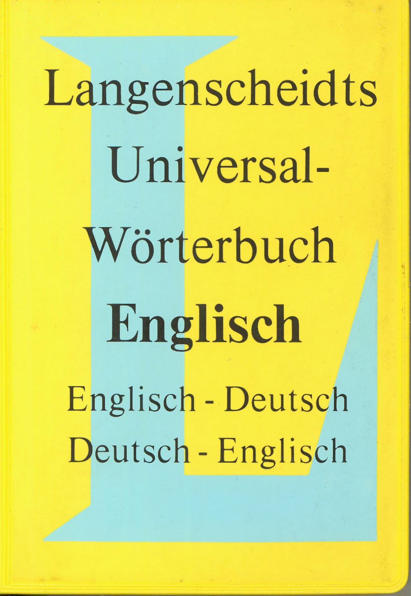 Dictionary Langenscheidts German English English German