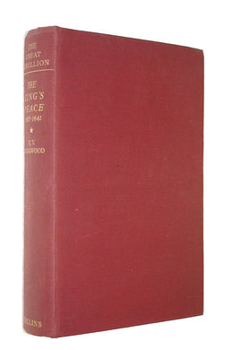 The King's peace : 1637-1641 / by C. V. Wedgwood. [Volume 1 of The Great Rebellion] [Unknown Binding]