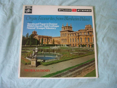 TWO 208 NICHOLAS DANBY Organ Faves Blenheim Palace LP [Vinyl] Nicholas Danby