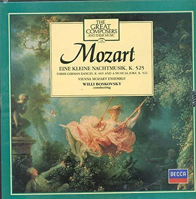 Eine Kleine Nachtmusik K 525, Three German Dances, K. 605 And A Musical Joke, K. 522 - Mozart Vienna Mozart Ensemble Conducted By Willi Boskovsky LP
