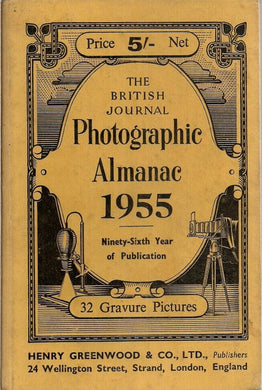 THE BRITISH PHOTOGRAPHIC ALMANAC 1955.