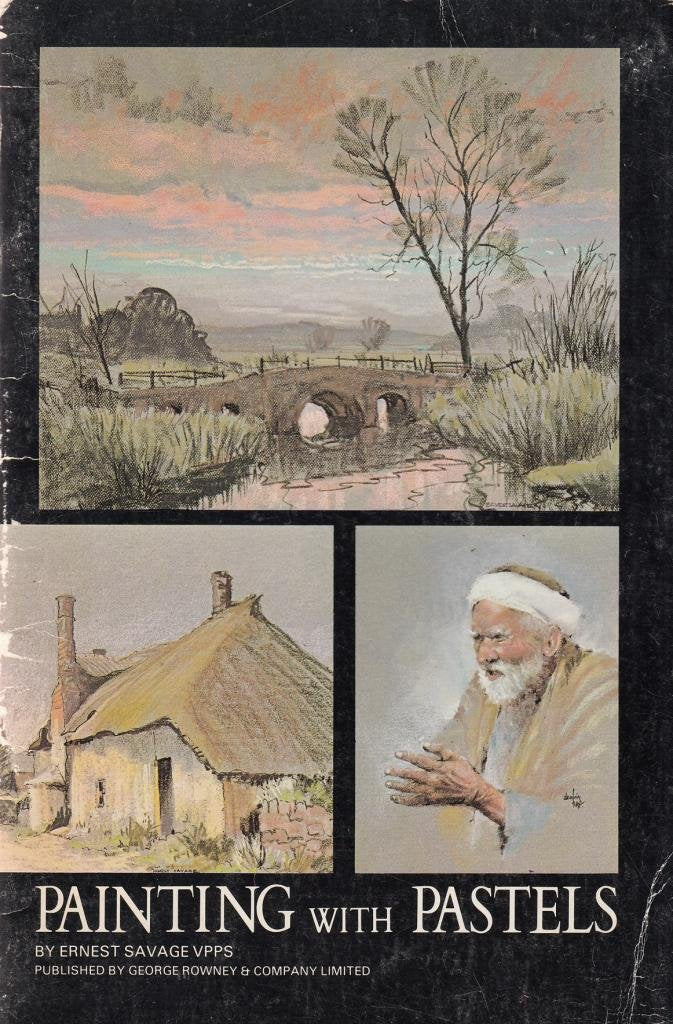 PAINTING WITH PASTELS [Paperback] Savage, Ernest and Illustrated in mono and colour