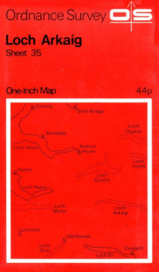 Loch Arkaig Sheet 35 [Unknown Binding] Ordnance Survey