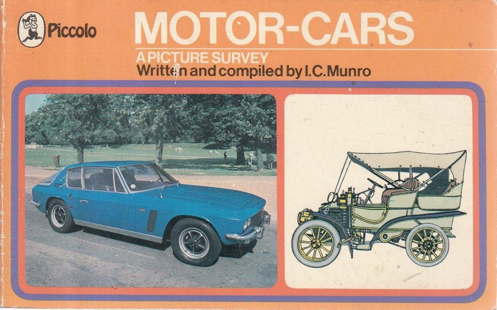 Motor Cars (Piccolo Books) Munro, Colin