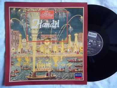 Music For The Royal Fireworks And Water Music Suites In D And F - Handel*, Academy Of St. Martin-In-The-Fields, The Directed By Neville Marriner* LP [Vinyl] Neville Marriner / Academy of St.martin In the Fields