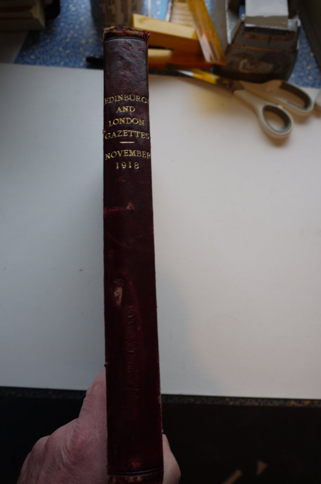 EDINBURGH AND LONDON GAZETTE, November 1918. 8 Gazettes