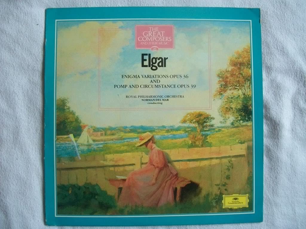 411 022 Elgar Enigma Variations/Pomp & Circumstance RPO Norman Del Mar LP [Vinyl] Norman Del Mar / Royal Philharmonic Orchestra