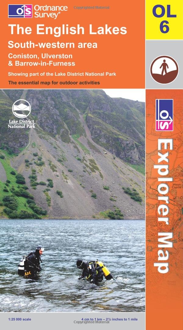 The English Lakes: South Western Area (OS Explorer Map Series): South Western Area (OS Explorer Map Series) [Map] Ordnance Survey