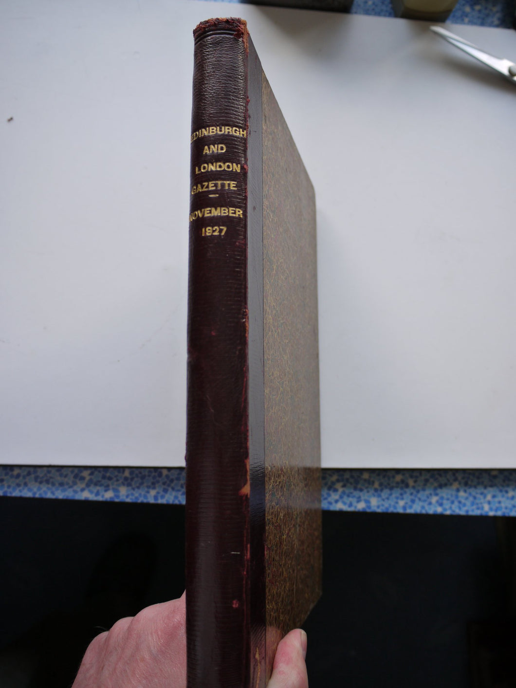 EDINBURGH AND LONDON GAZETTE November 1927. 6 Gazettes.