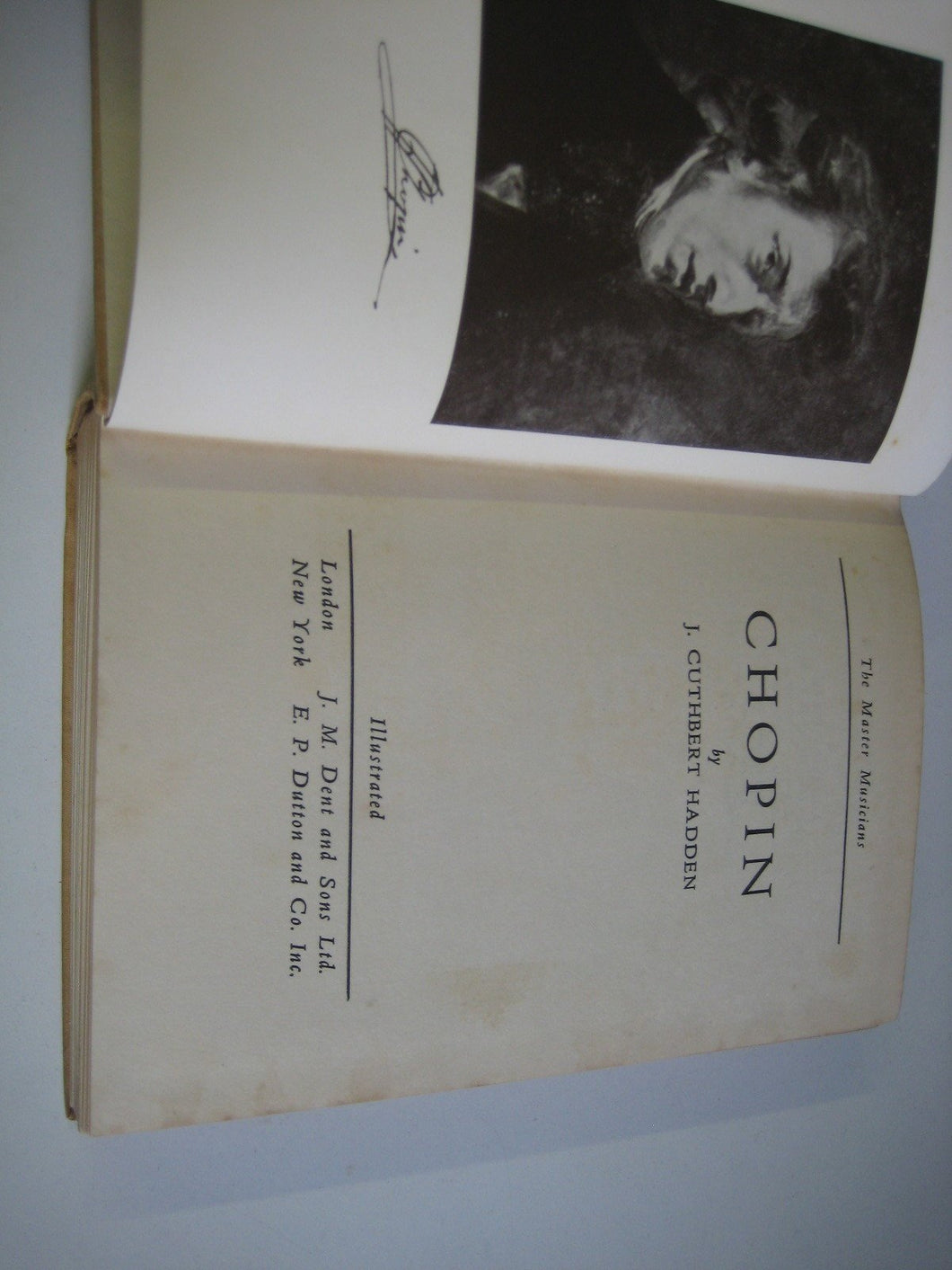 CHOPIN. [Hardcover] Hadden, J Cuthbert.