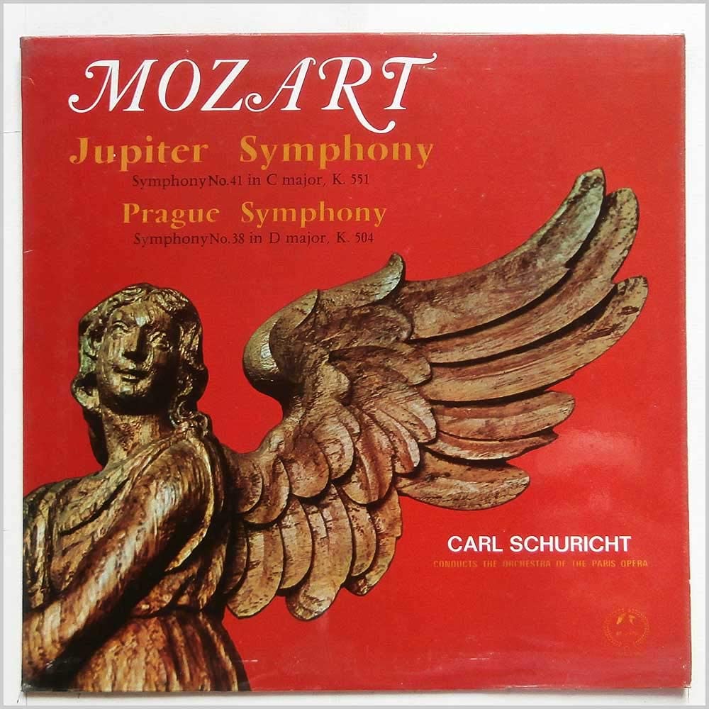Mozart: Jupiter Symphony, Symphony No.41 in C Major,Prague Symphony, Symphony No.38 in D Major [LP]