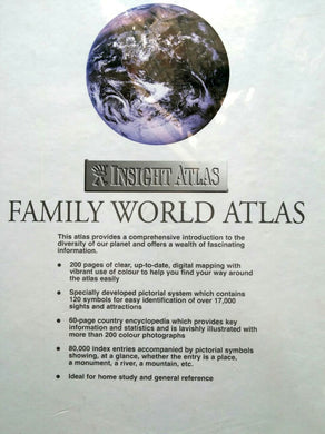 Insight Family World Atlas (Insight Atlases) [Hardcover] insightguides-com