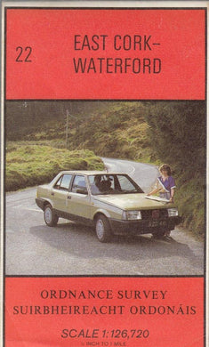 Ordnance Survey Map Number 22 East Cork - Waterford