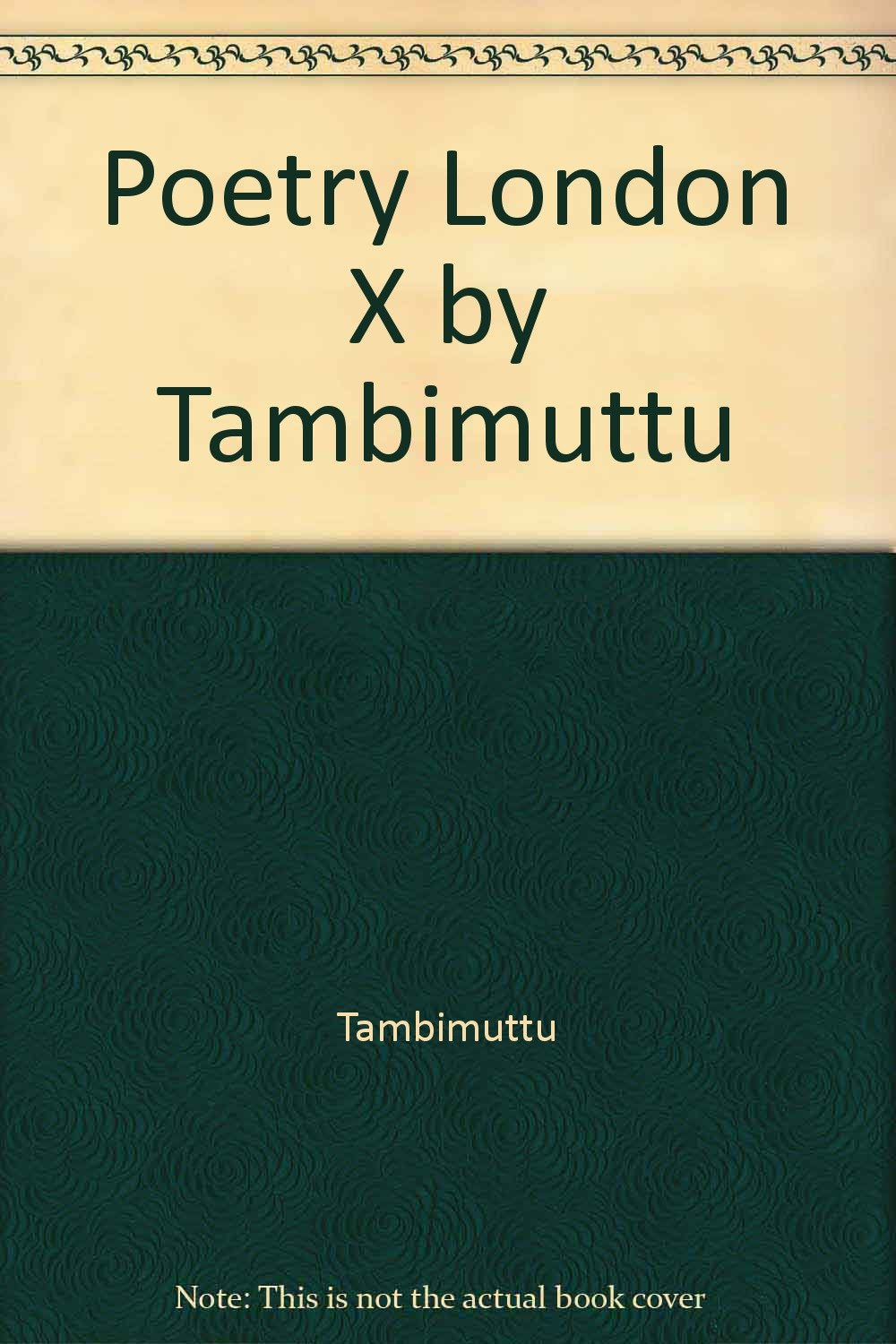 Poetry London X by Tambimuttu