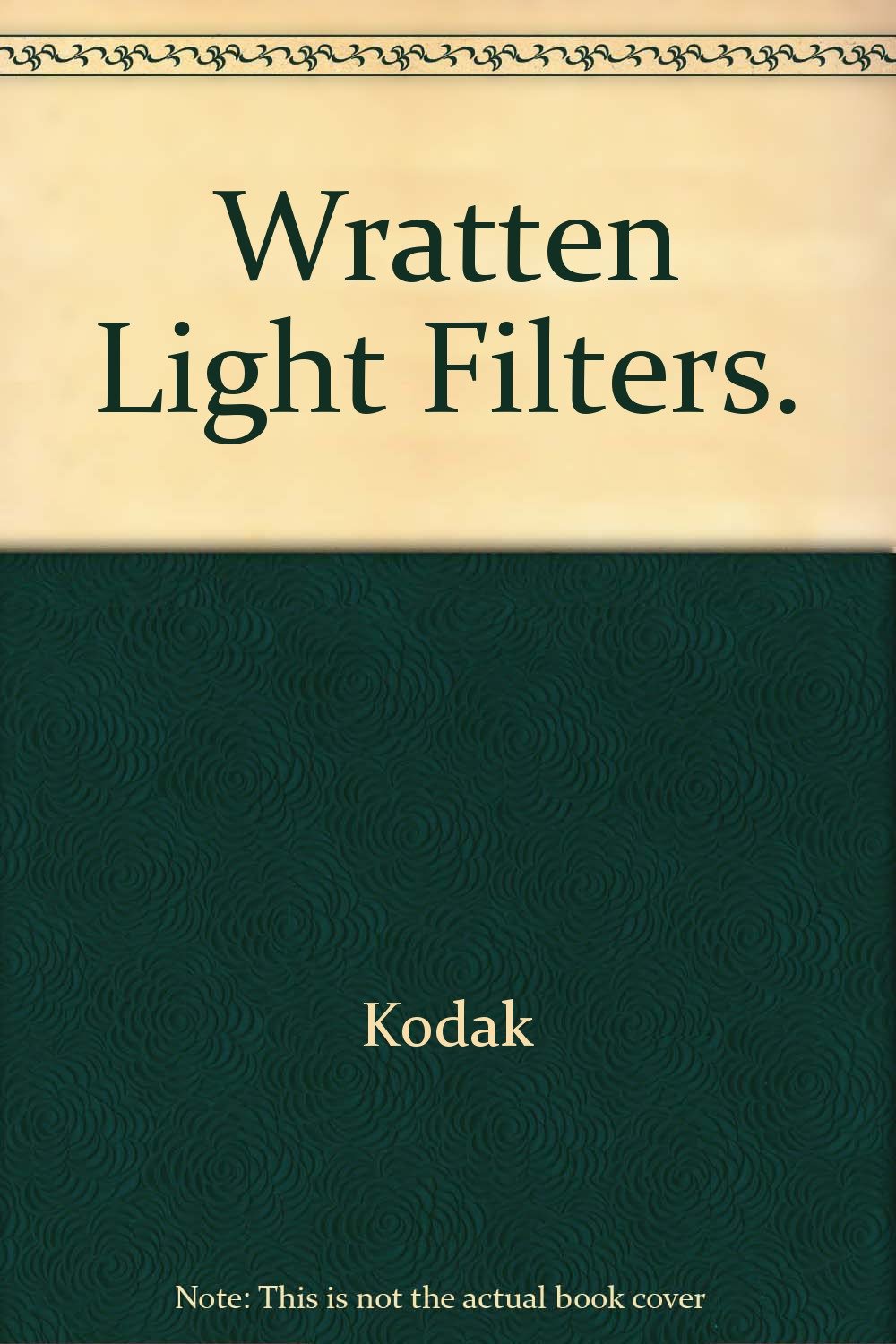 Wratten Light Filters.