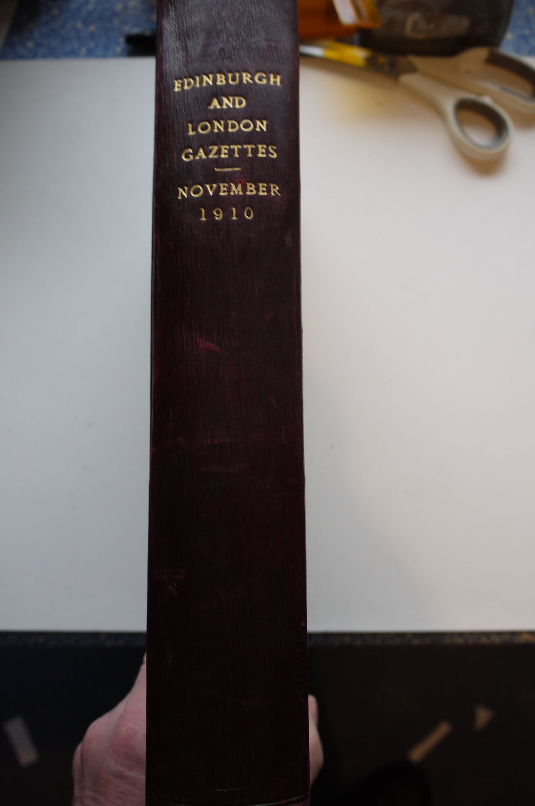 EDINBURGH AND LONDON GAZETTE, November 1910. 13 Gazettes