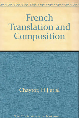 French Translation and Composition [Hardcover]
