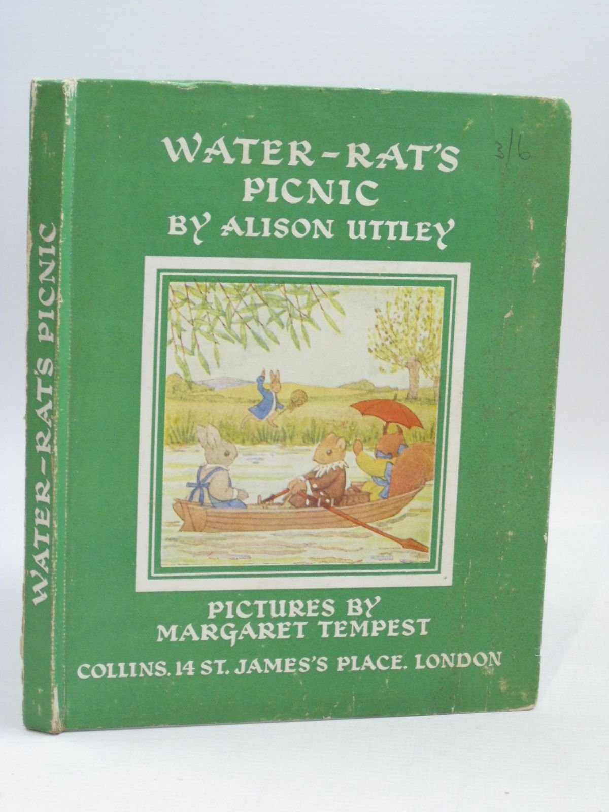 Water-Rat's Picnic [Hardcover] Uttley, Alison. and Tempest, Margaret