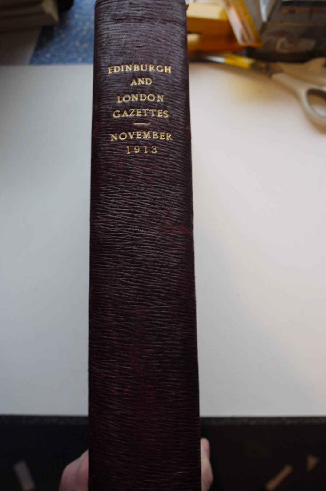 EDINBURGH AND LONDON GAZETTE, November 1913. 11 Gazettes