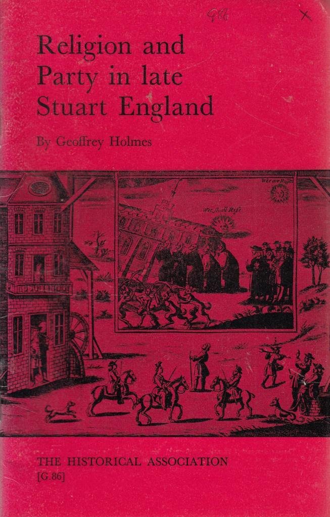 Religion and Party in Stuart England [Paperback]