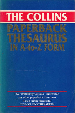 The Collins Paperback Thesaurus in A-Z Form McLeod, William T.