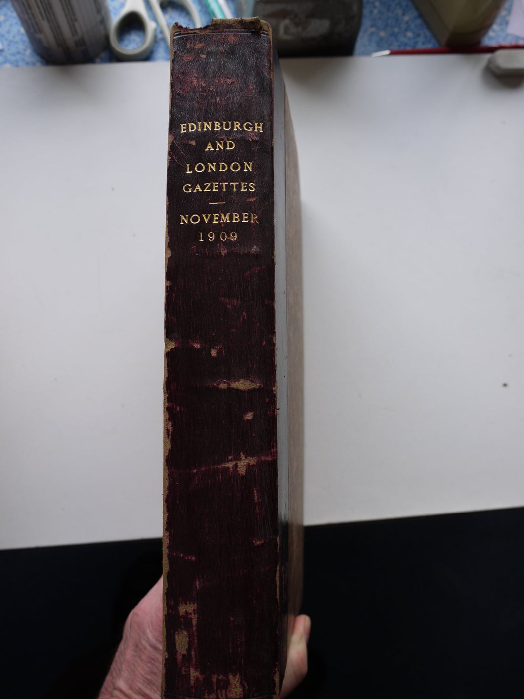 EDINBURGH AND LONDON GAZETTE November, 1909. 13 Gazettes.