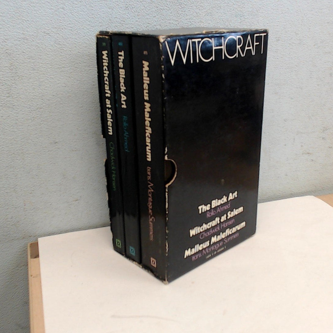 Witchcraft : Boxed Set of 3 Volumes [Paperback] Hansen, Chadwick; Summers, Montague; Ahmed, Rollo