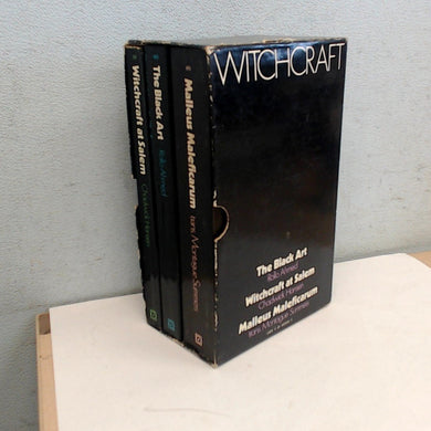 Witchcraft : Boxed Set of 3 Volumes [Paperback] Hansen, Chadwick; Summers, Montague; Ahmed, Rollo