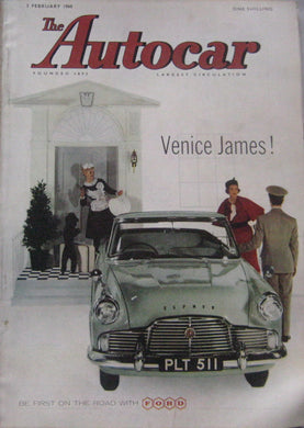 Autocar magazine February 5/2/1960 featuring Ford Galaxie road test