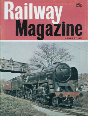 Railway Magazine January 1975