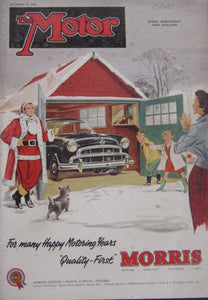 Motor magazine December 14/12/1955 featuring Austin A90 Westminster road test
