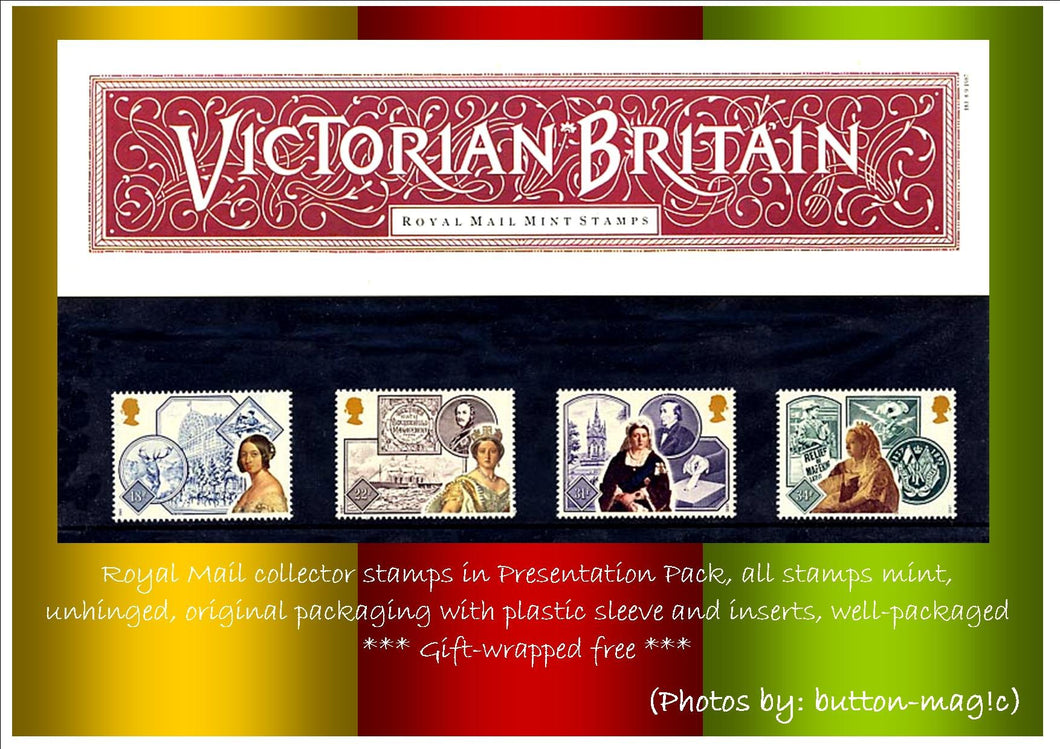 VICTORIAN BRITAIN 1987 PACK NUMBER 183 PRESENTATION PACK - Royal Mail Mint Commemorative Collector Stamps