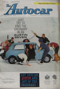 Autocar magazine 5/5/1961 featuring Fairthorp Zeta road test