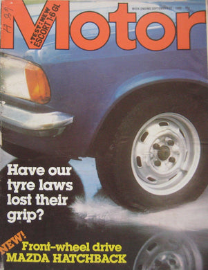 Motor magazine 27/9/1980 featuring Ford Escort road test