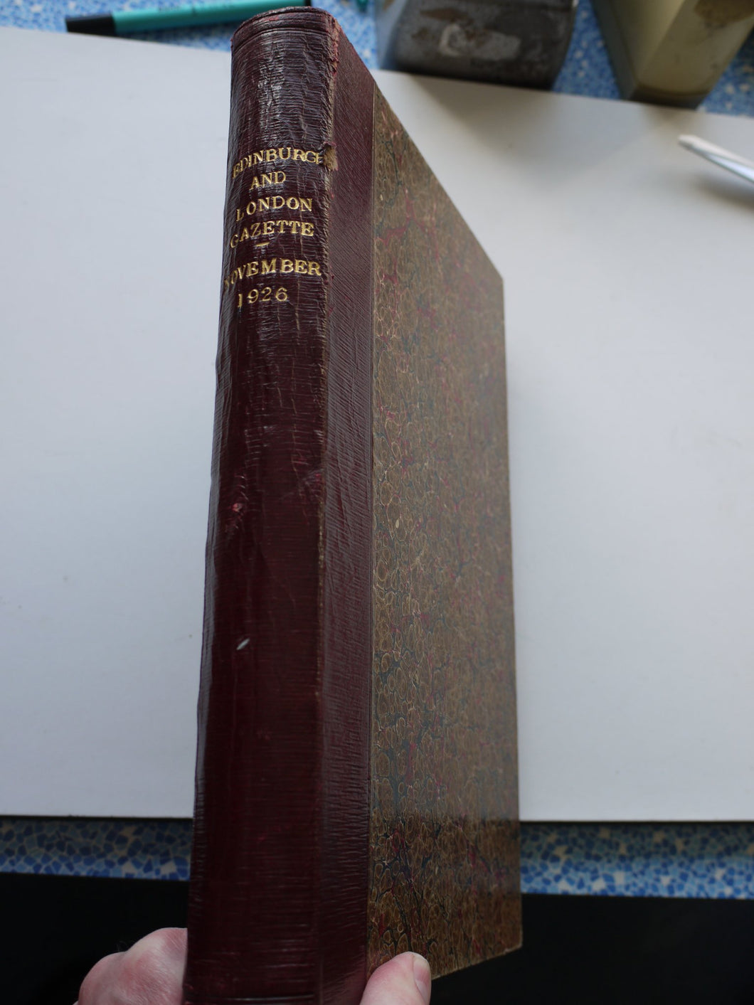 EDINBURGH AND LONDON GAZETTE November 1926. 10 Gazettes.