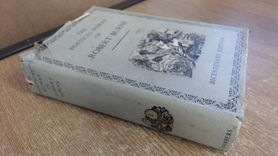 Poetical Works of Robert Burns. Edited by William Wallace ... Bicentenary edition. Woodcuts by G. W. Lennox Paterson [Unknown Binding] Robert Burns and George William Lennox Paterson