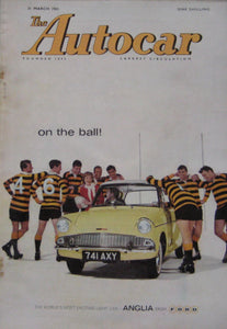 Autocar magazine 31/3/1961 featuring Buick Special road test, Targa Florio