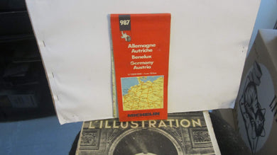Benelux, Germany, Austria 1/1000, 000-1cm: 10 km (Michelin Maps 987) Michelin