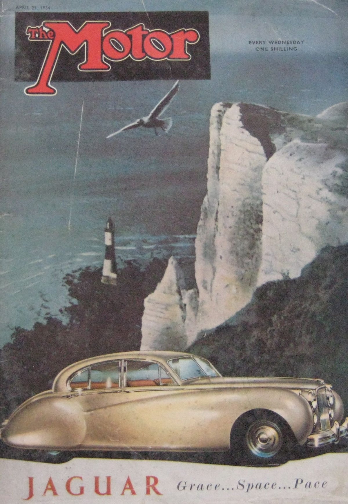 Motor magazine April 21/4/1954 featuring D.K.W. "Sonderklasse" Coupe road test [Paperback]  Jennings