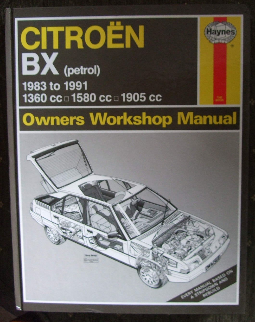 Citroen BX (petrol) 1983 to 1991 1360cc 1580cc 1905cc