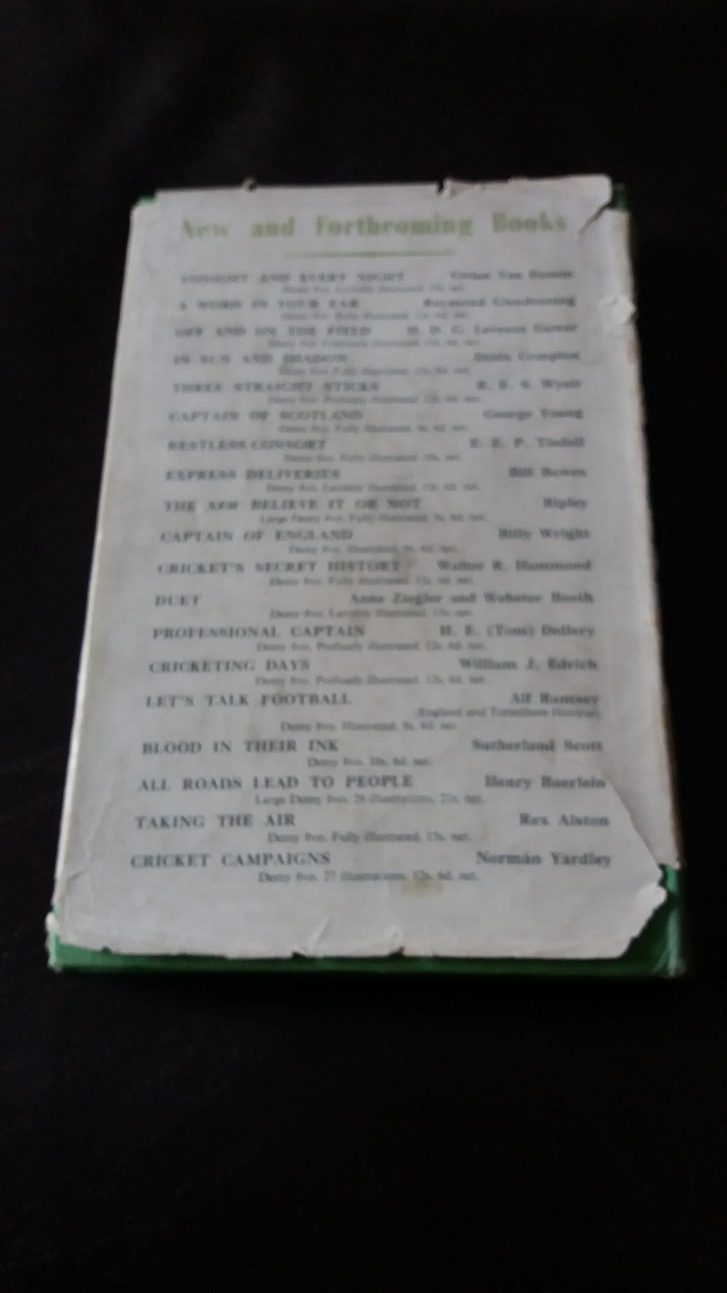 In Sun and Shadow, etc. With plates, including portraits [Hardcover] Denis Charles Scott Compton